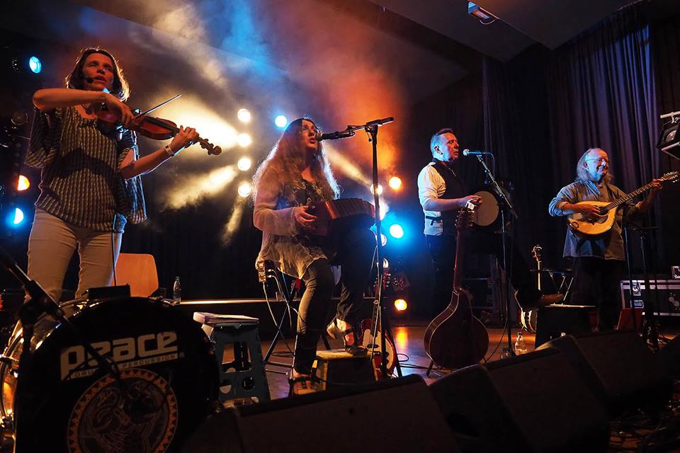 Playing at an Irish Festival in Germany