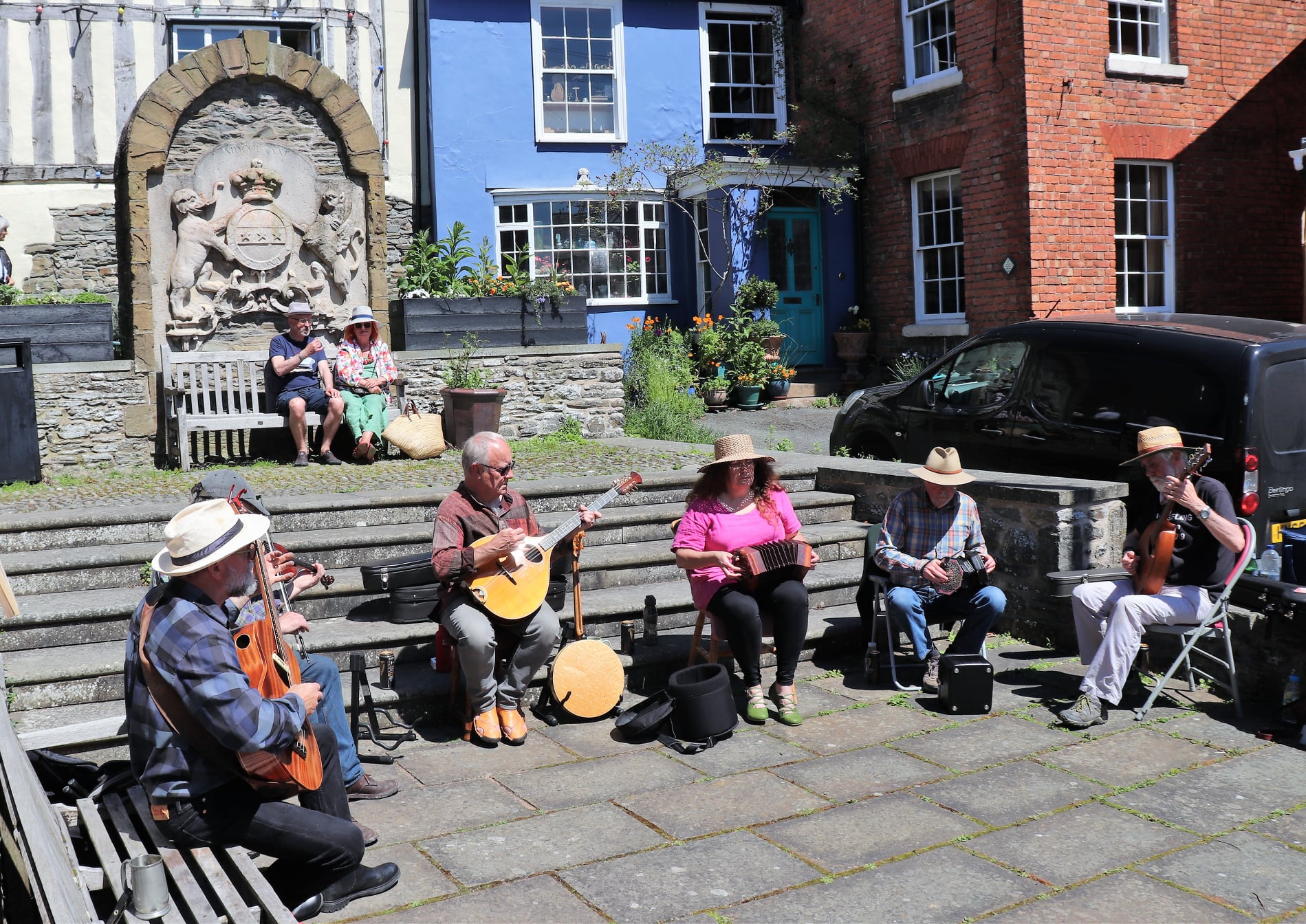 Informal concert in Bishop&apos;s Castle