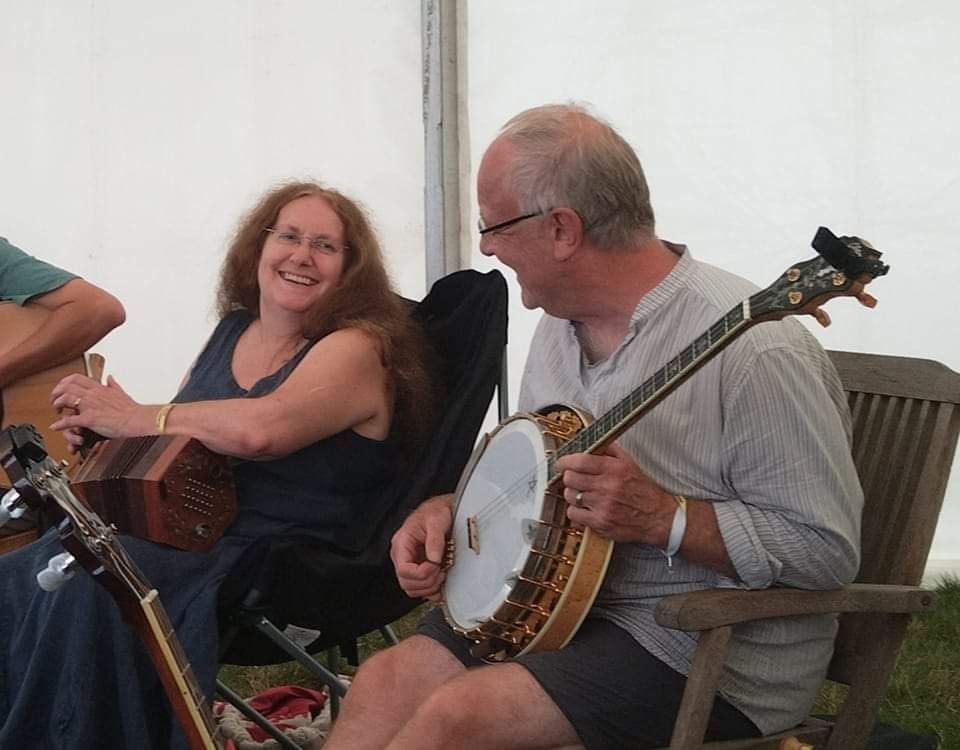 Running the Irish session at Shrewsbury Folk Festival